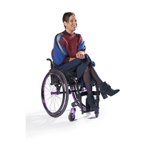 Jupe pour fauteuil roulant - courte marine