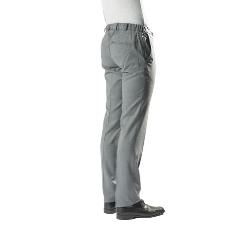 Pantalon avec élastique - laine gris