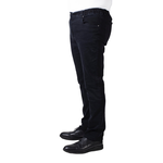 Pantalon 5 poches avec élastique - jean noir
