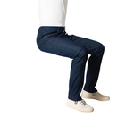 Pantalon pour fauteuil roulant coupe classique - jeans foncés