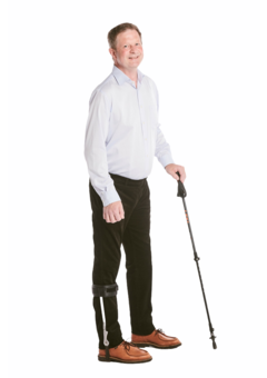 Pantalon avec élastique - velours côtelé vert foncé