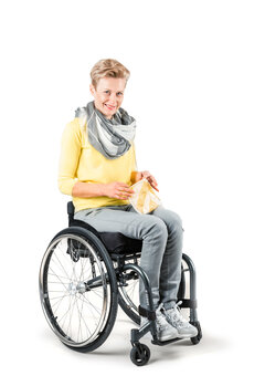 Pantalon à fermeture éclair profonde - jeans gris