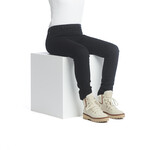 Pantalon fauteuil roulant sur élastique - jean noir