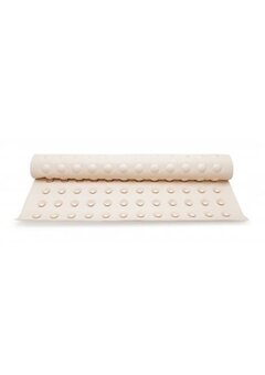 Tapis de douche, avec ventouses, blanc, 54 x 54 cm