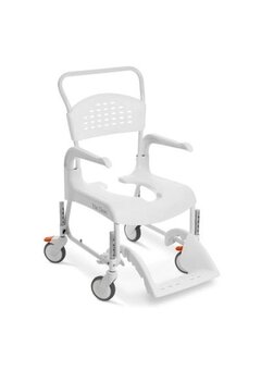 Fauteuil roulant WC-douche Etac Clean, réglable en hauteur
