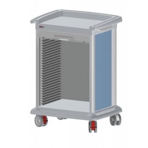 Chariots modulaires Preciso - 4 côtés fermés - disponibles en 3 hauteurs