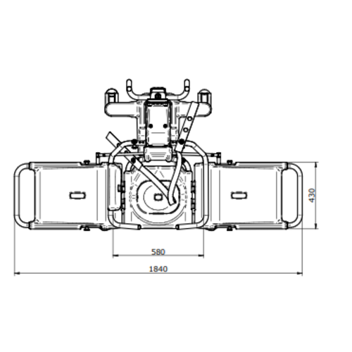 Élévateur de douche et de bain Meden Hydraid, 160 kg