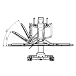 Élévateur de douche et de bain Meden Hydraid, 160 kg