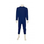 Pyjama d'allaitement GCare manches longues et jambes, bleu marine