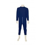 Pyjama d'allaitement GCare manches longues et jambes, bleu marine