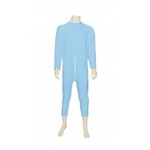 Pyjama d'allaitement GCare manches longues et jambes, bleu ciel