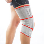 Genouillère rotulienne noire Orthopédique