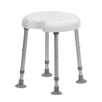 Tabouret de douche avec évidement à l'avant