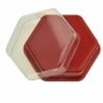 Bouton de discussion hexagonal avec image