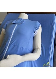 Couverture d'allaitement intégrée sans manches - avec ou sans fermeture à glissière centrale