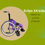 Fauteuil roulant léger compact pour enfants Eclips X4