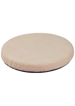 Chaise pivotante pivotante avec housse en polaire