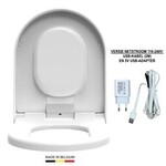 Abattant de toilettes avec extraction d'odeurs intégrée