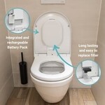 Abattant de toilettes avec extraction d'odeurs intégrée