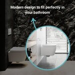 Abattant de toilettes avec extraction d'odeurs intégrée