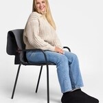 Chauffe-Pieds Électrique Taille Unique Noir