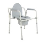 Cadre de toilette pliable