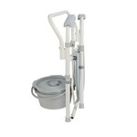 Cadre de toilette pliable