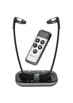 Casque sans fil avec amplificateur pour TV/HIFI