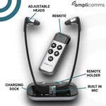 Casque sans fil avec amplificateur pour TV/HIFI