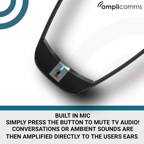 Casque sans fil avec amplificateur pour TV/HIFI
