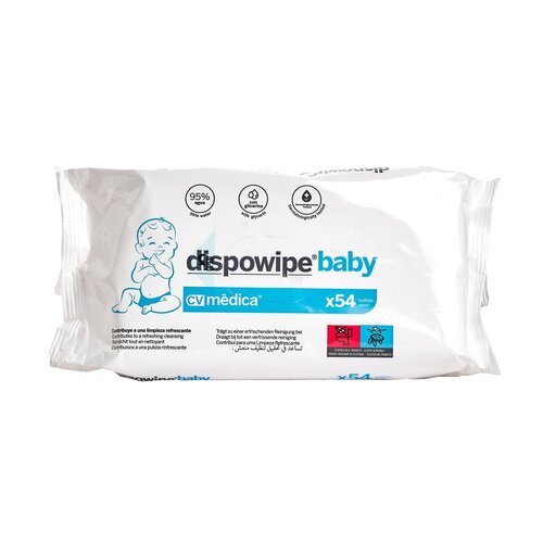 Lingettes humides pour bébés à 95% d'eau