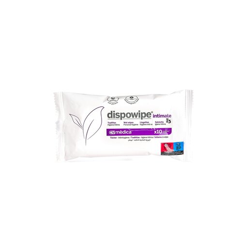 Lingettes nettoyantes pour l'hygiène intime