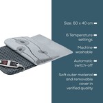 Coussin chauffant XXL Gris