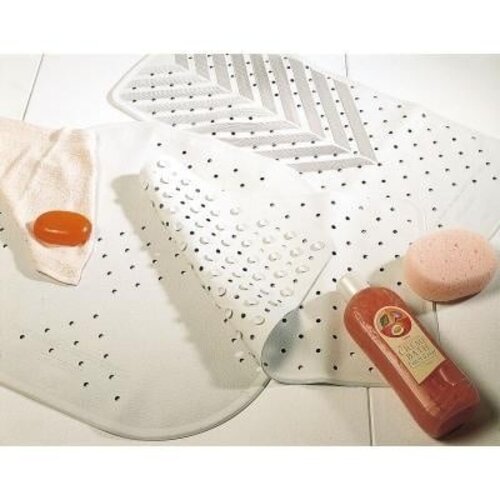 Tapis de douche, 55 x 55 cm, blanc