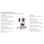 Aide debout manuelle Molift Transfer Pro