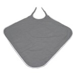 Bavoir carré imperméable, 72 x 90 cm, gris