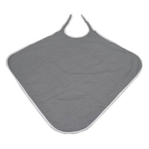 Bavoir carré imperméable, 72 x 90 cm, gris