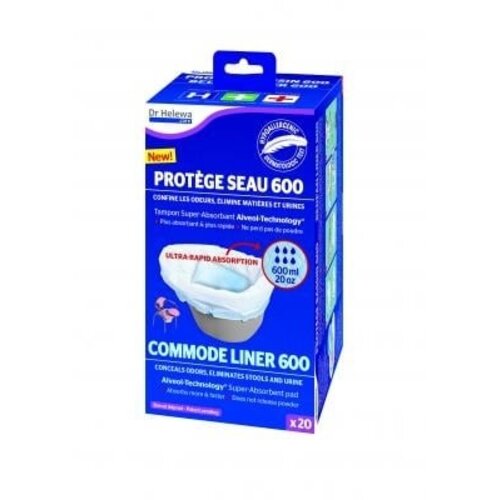 Protection bassin et seau de nuit (boîte de 20)