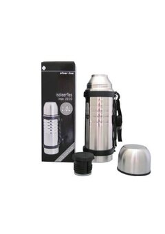 Bouteille isotherme en acier inoxydable, incassable. Bouchon à vis