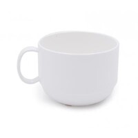 Tasse à café en polycarbonate, blanche