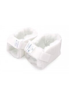 Paire de protège-talons Salvapad Eco, fourrure synthétique