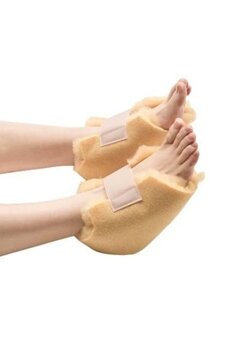 Paire de protège-talons en fourrure synthétique