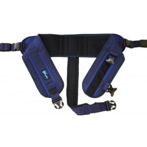 Ceinture de sécurité/lit articulée avec sangle périnéale cousue