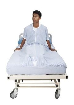 Housse gériatrique Bodyfix, bleue