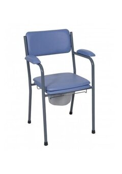 Chaise de toilette fixe GR10 avec accoudoir