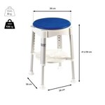 Tabouret de douche Santorin