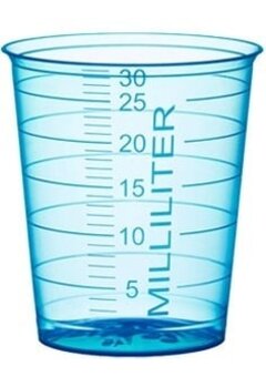 Gobelets à médicaments 25-30 cc - modèle haut