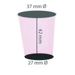 Gobelets à médicaments 25-30 cc - modèle haut