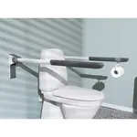 Barre de toilette pliante en aluminium Ropox