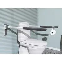 Barre de toilette pliante en aluminium Ropox